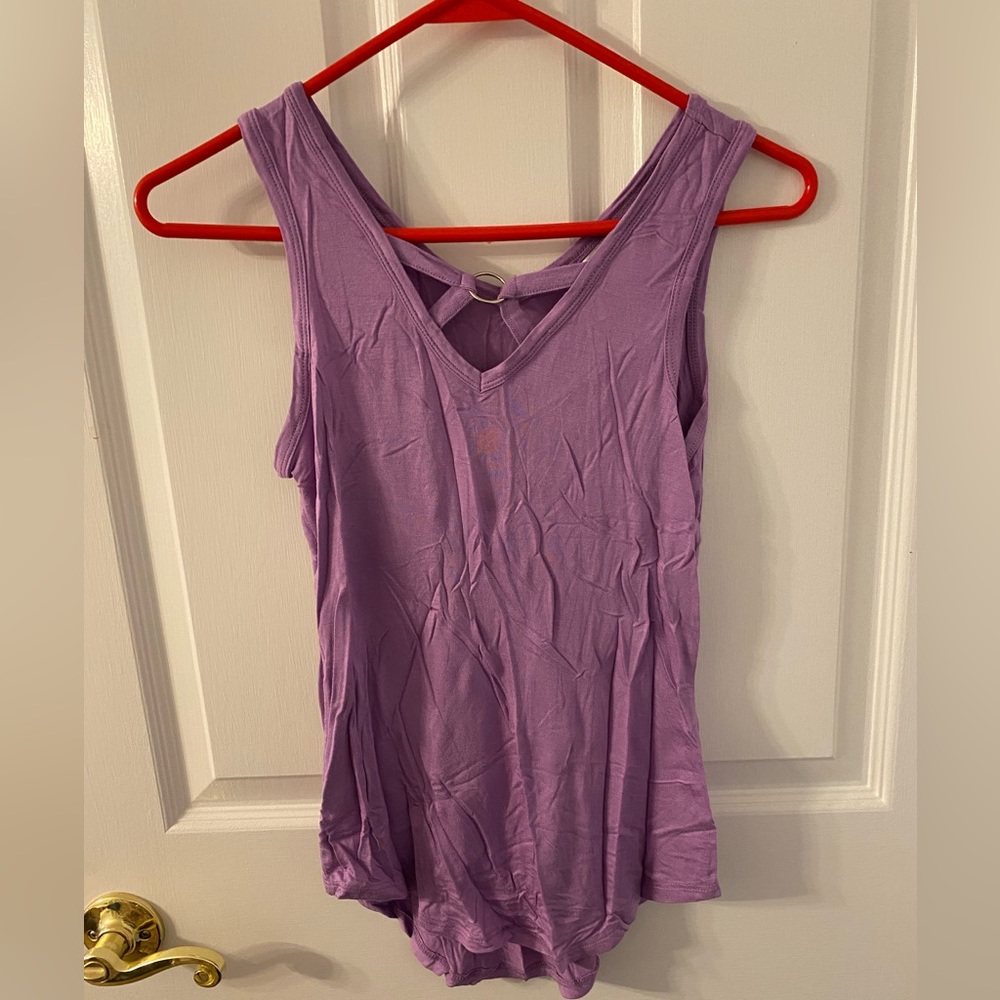 Cute purple tank top, size small